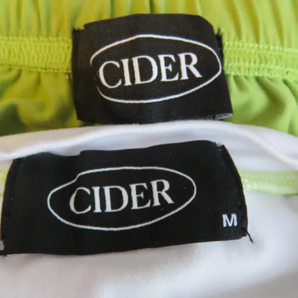 Y2k Cider Lime Green & Brown Colorblock Patchwork Skirt Set Medium Cute - Image 9