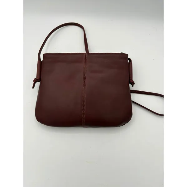 Women’s Vicosta Rust Red Leather Crossbody Purse - Image 2