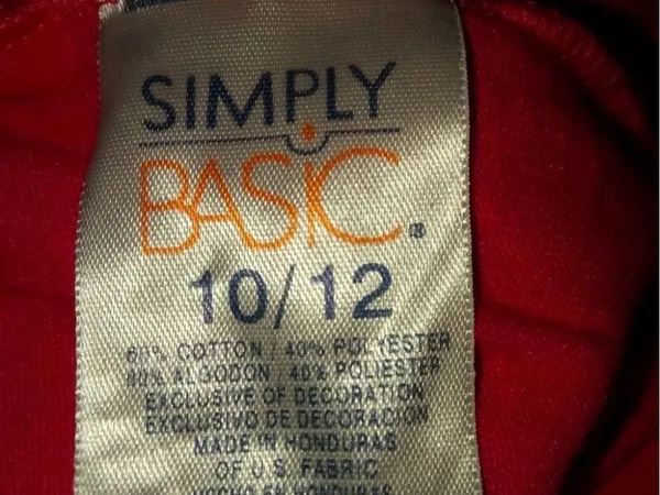 Simply Basic 10/12 Red T - Image 2