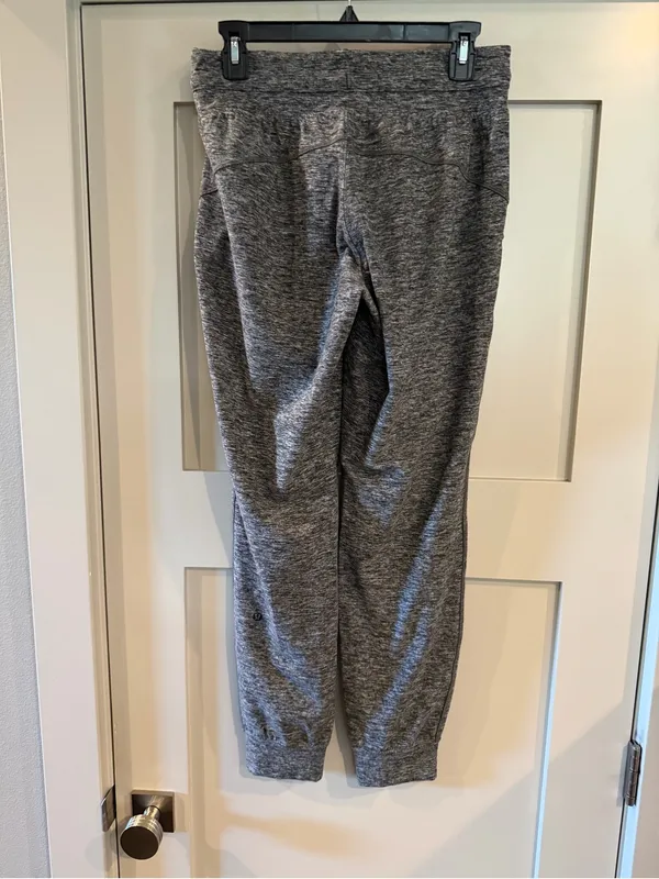 Lululemon Ready to Rulu Jogger Crop W6BEWS Women’s Size 6 Heather Black! - Image 5