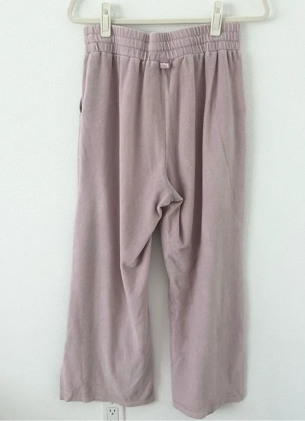 JoyLab Dusty Pink Wide Leg Sweatpants - Image 2