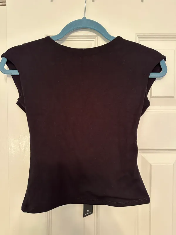 Lulus Black Backless Top - Image 3