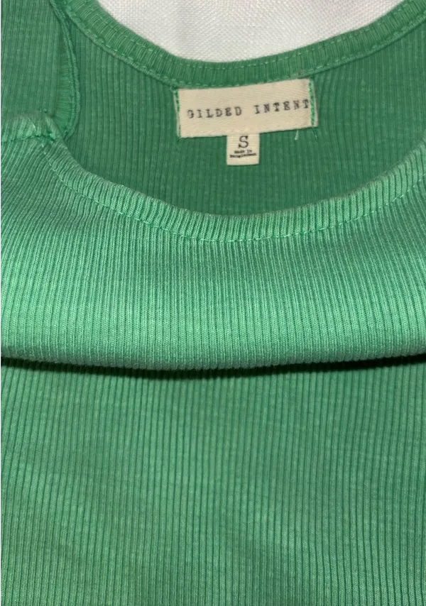 Gilded Intent Green Tank - Image 5