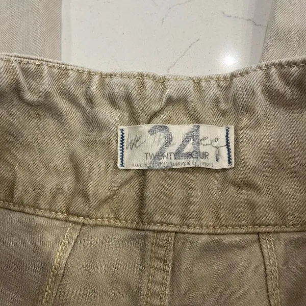 Free People Midnight City Wide Leg Jean in Neutral Size 24 - Image 6