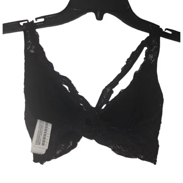 Forever 21‎ Lace Bralette Black Lingerie Sexy Top Unpadded Small S - Image 2