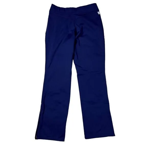 Nike‎ Therma-Fit Women's Blue Straight Leg Sweatpants Fleece Lined Size Small - Image 2