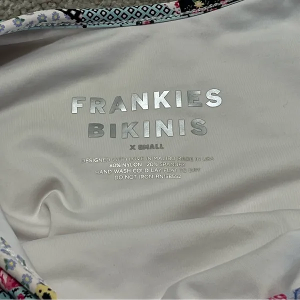 Frankie’s Bikinis Honey One Shoulder Cheeky One Piece Swimsuit size XS - Image 5