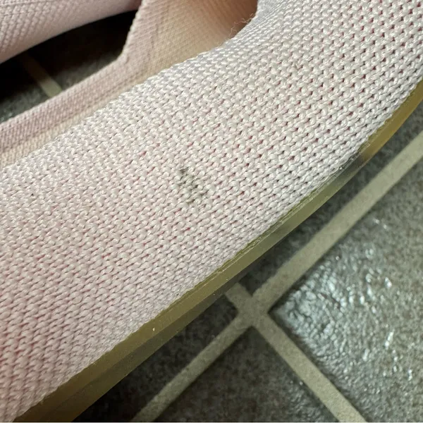 Rothy's The Flat Womens Shoes Round Toe Slip On Knit Ballet Light Pale Pink 9 - Image 7