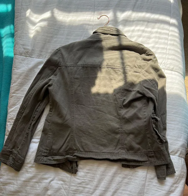 Green Cargo Zip Jacket - Image 4