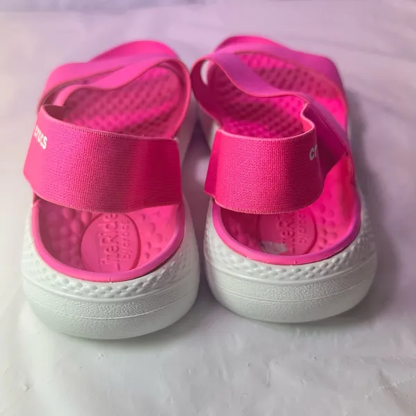 Crocs Women’s LiteRide Sandal — Hot Pink - Image 7