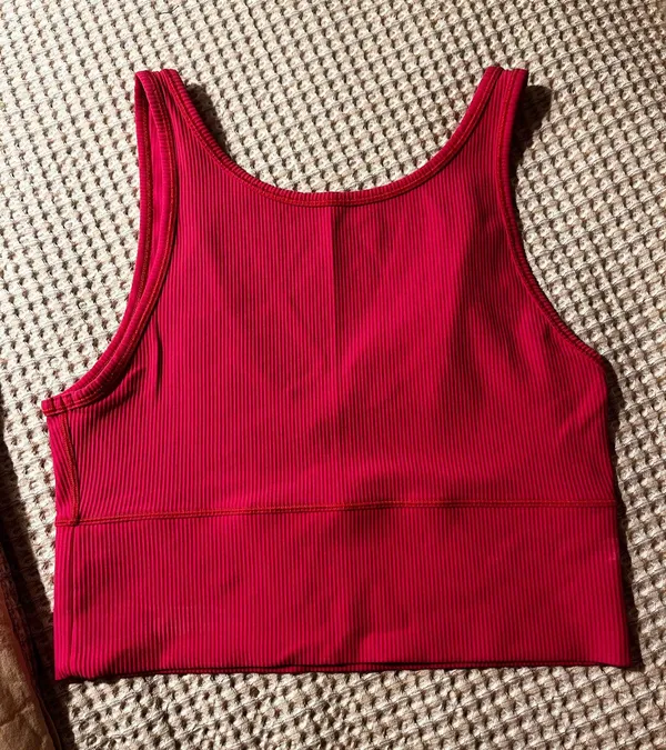 Lululemon Power Pivot Tank Ribbed - Image 2