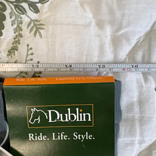 NWT Dublin Blue Riding Pants‎ with Knee Patches Size 34 Long - Image 5