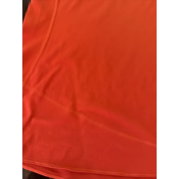 Mountain Hardwear Women's Orange Performance Hoodie Running Hiking Sz M Shirt - Image 8