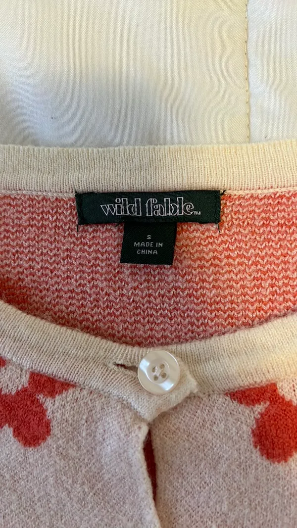 Target wild fable flower cardigan - Image 2