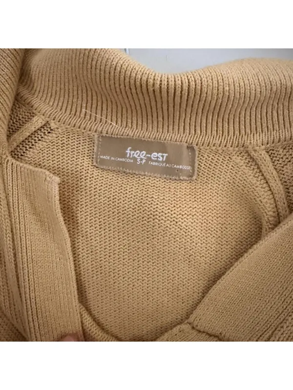 Free People Drea Sweater & Pants Set in Light Yellow - Image 5