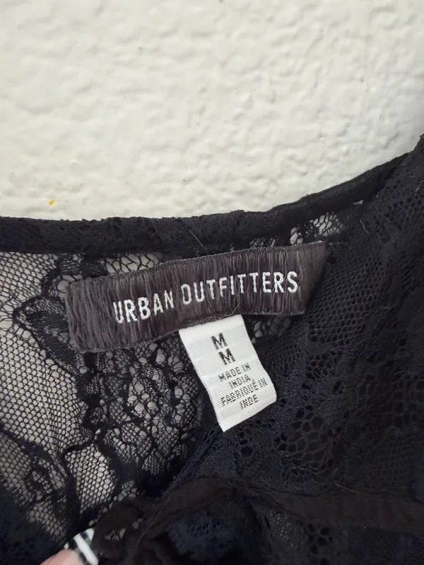 Urban Outfitters black lace tank - Image 2