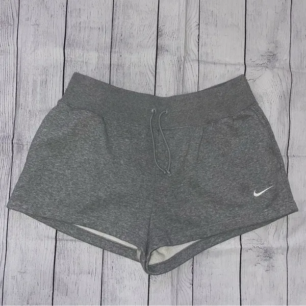 Nike Women's Gray Sweat Shorts - Image 2