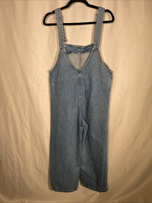 Zara Womens Denim Overalls Small 2553/062/400/S - Image 3