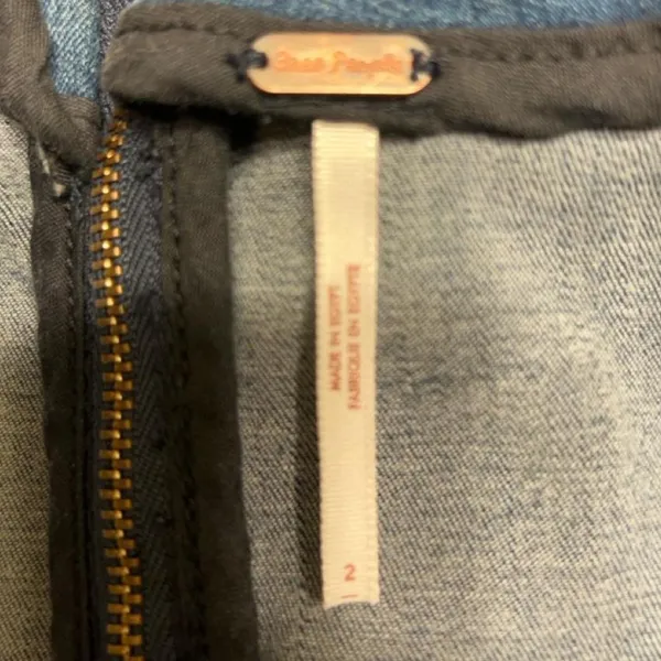 Free People Denim Skirt - Image 3