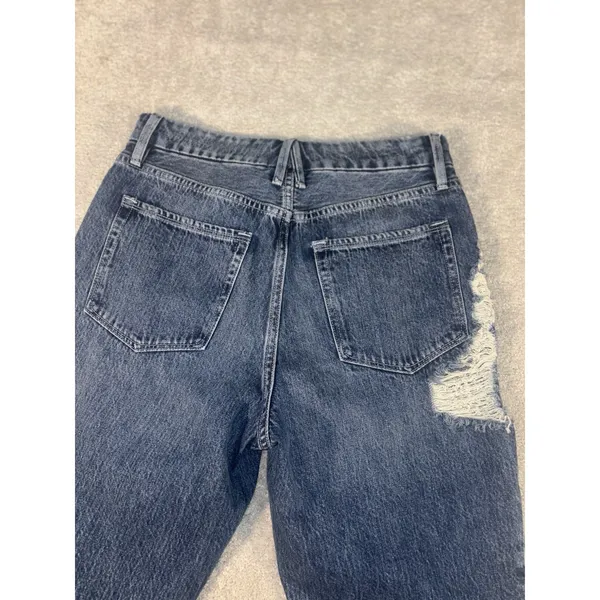 good american good vintage jeans 4/27 Distressed‎ EUC - Image 8