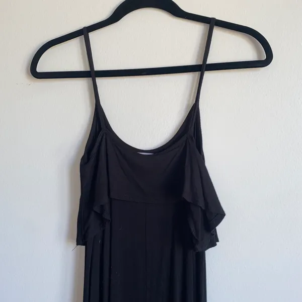 Charlotte Russe Black Ruffle Maxi Dress - Image 9