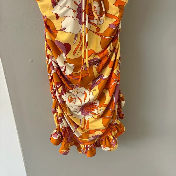 Urban Outfitters Trendy Y2K Inspired Floral Mini Dress Size Women’s XS - Image 3