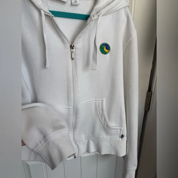 Ashworth Cropped zip up Hoodie - Image 3
