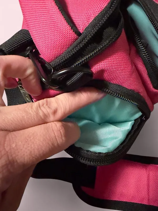 Bower Pink Compact Crossbody Camera Bag - Image 7