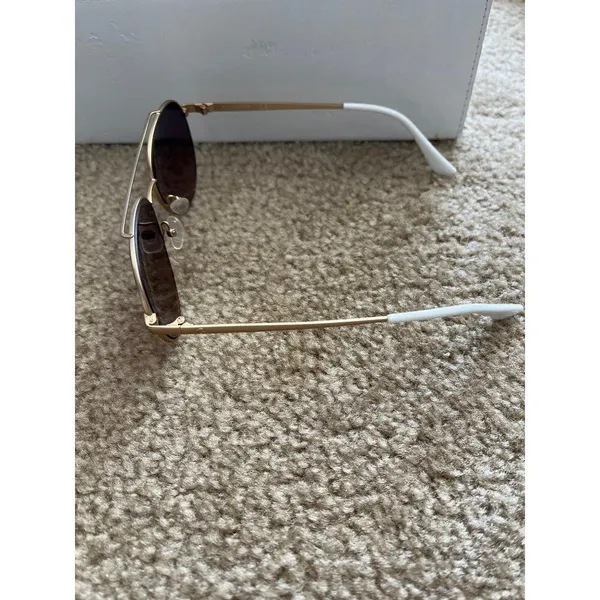 Guess aviator sunglasses retro rose gold steampunk grunge metal sophisticated - Image 8
