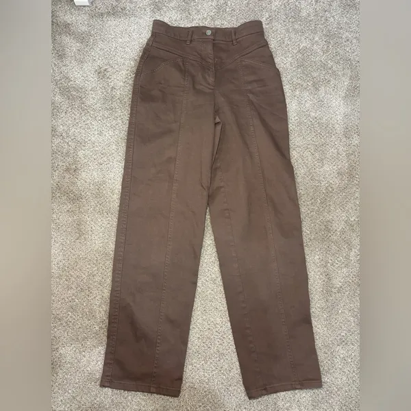 Aritzia Wilfred Free Archer Pant Size 0 High Waisted Workwear - Image 4