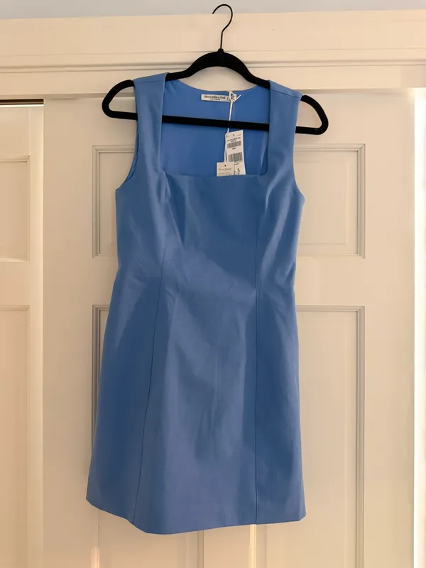 Abercrombie Blur  Square Neck Mini Dress - Image 3