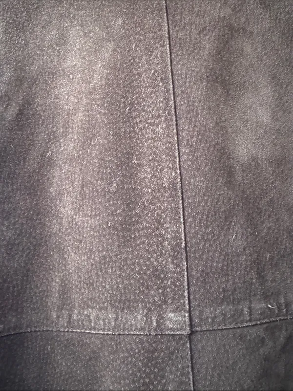 Vintage Marvin Richards Women's Brown Suede Faux Fur Penny Lane Coat Size L - Image 8