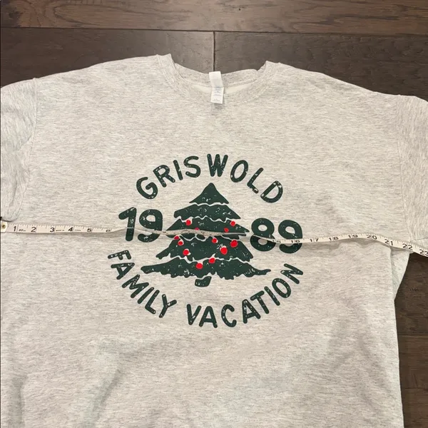 Jerzees Griswold Holiday Graphic Sweatshirt Sz L - Image 5