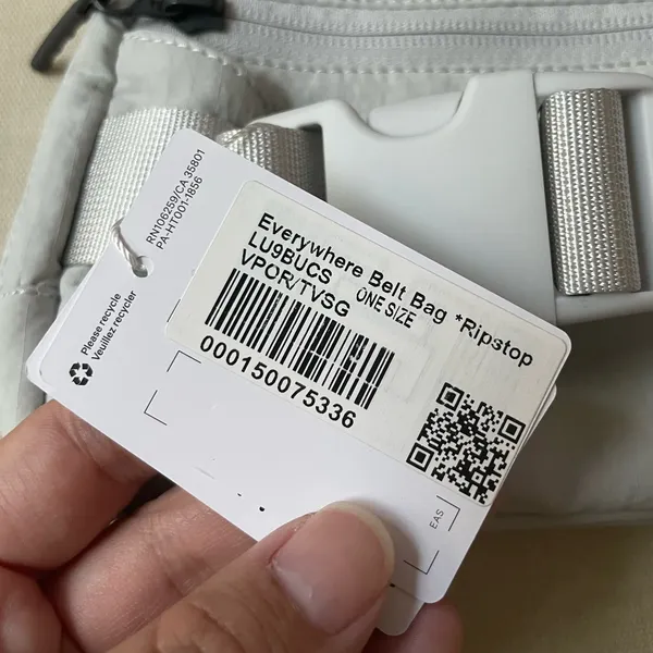 Lululemon Everywhere Belt Bag Ripstop - Silver Drop - Image 7