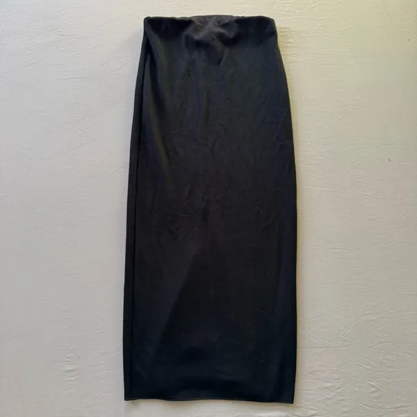 Zara Knit SLIT PENCIL SKIRT - Image 4