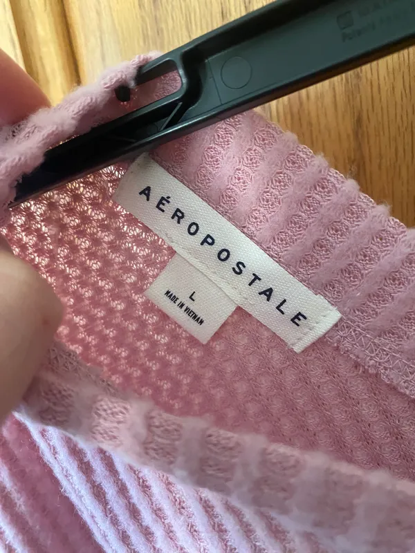 Aeropostale Pink Sweater - Image 3