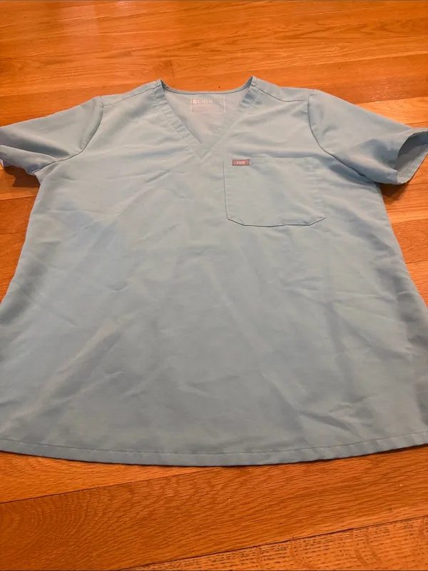 Figs women’s Catarina seaglass scrub top size xlarge. - Image 2