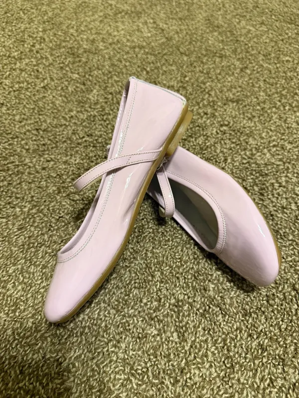 HAI X REQINS HONOREE MARY JANES - LILAC PATENT Womens 36 USA 5.5 - Image 5