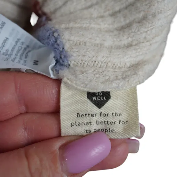 Madewell Striped Lyford Merino‎ Wool Pullover Sweater Size M - Image 5
