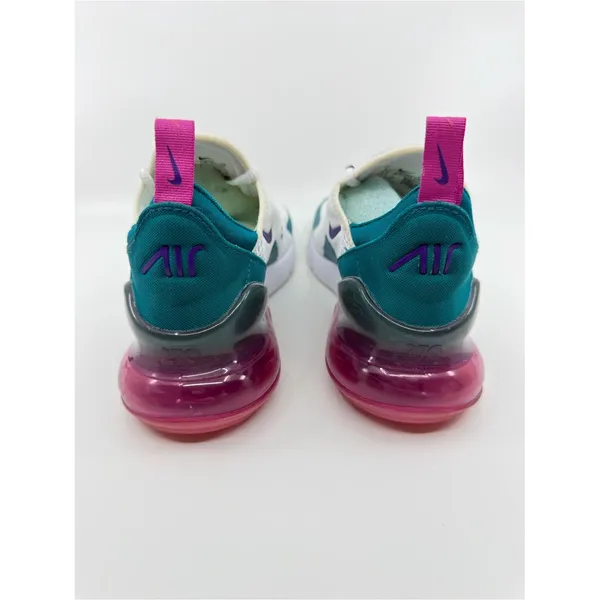 Nike Women's Air Max 270 SZ 6 Teal Purple Pink AH6789-108 - Image 3