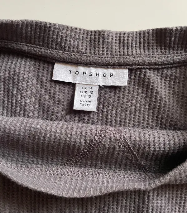 Topshop Cropped Thermal - Image 3