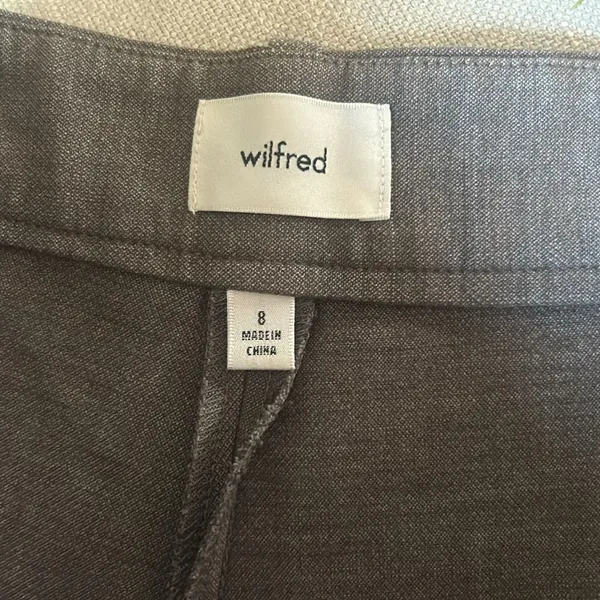 Wilfred Aritzia Brown Flare Trouser Pant Size 8 - Image 5