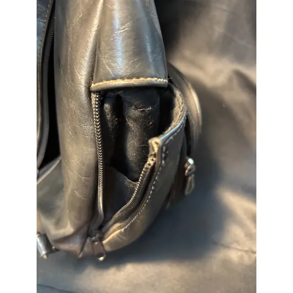 Rosetti Metallic Silver Crossbody Bag Pebbled Faux Leather Purse‎ Organizer - Image 5