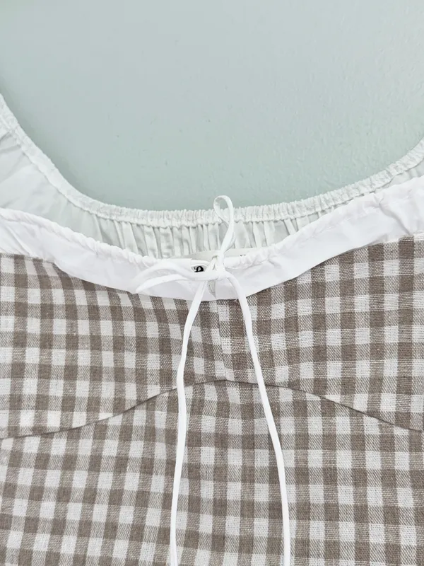 Elodie gingham top  - Image 6