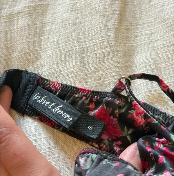 For Love & Lemons Melrose Bustier Floral Top - Image 6