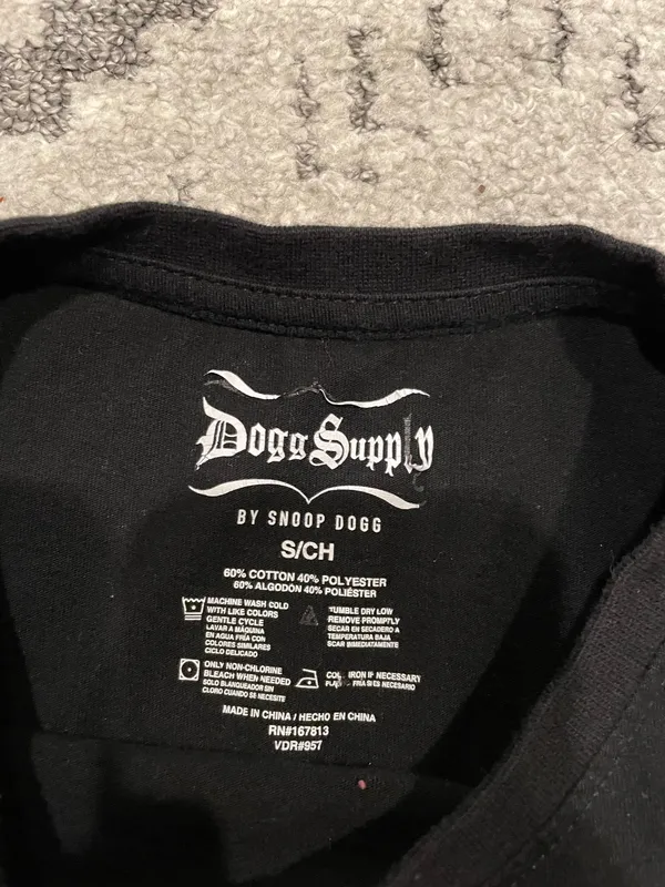 Walmart Snoop dog black t-shirt - Image 2