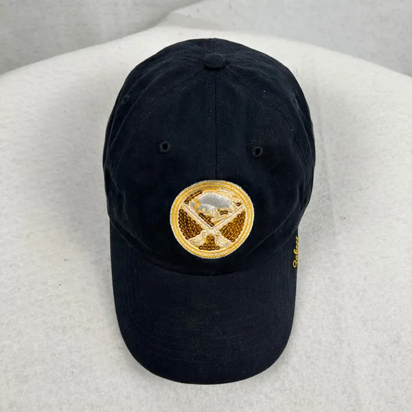 Buffalo Sabres Women's Blue Baseball Cap‎ NHL 47 Brand Gold Logo Adjustable - Image 3