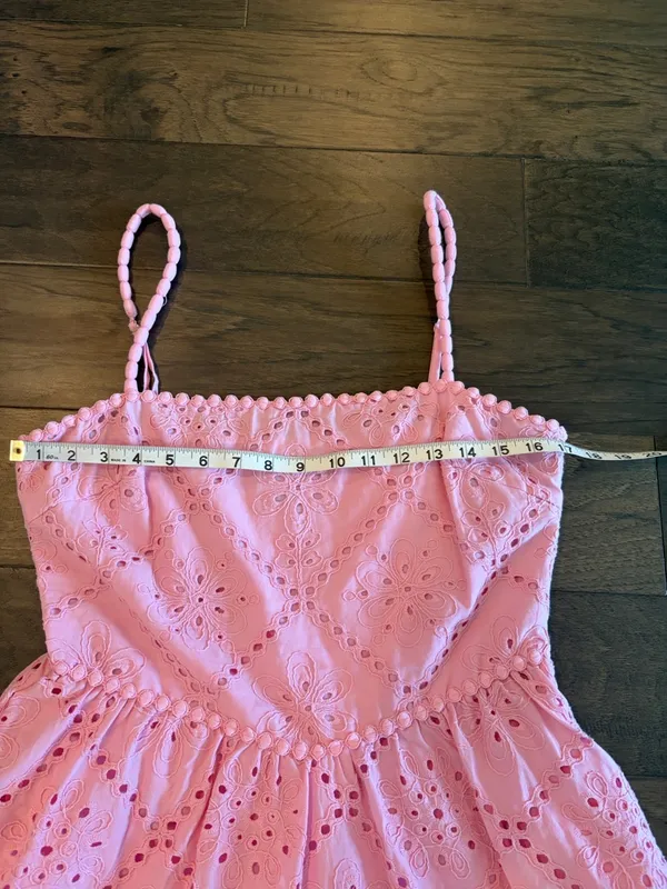 New With Tags Saylor Miriam Eyelet Dress Sz M - Image 11