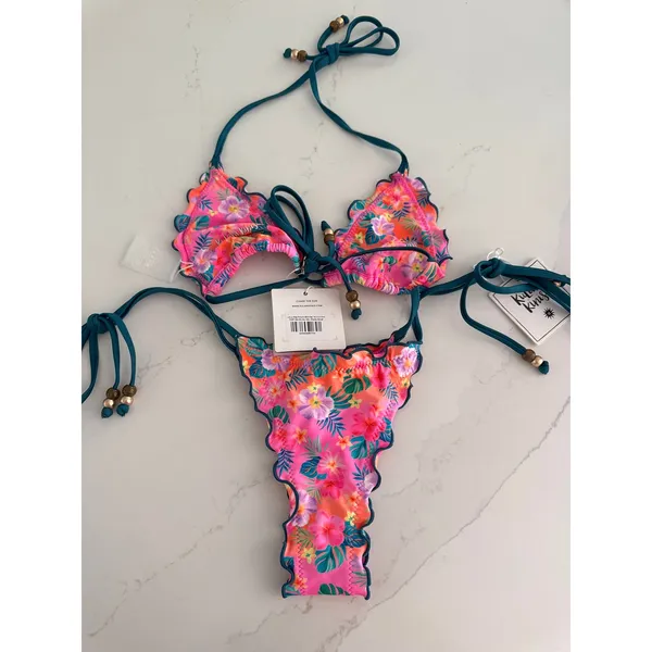 KULANI KINIS Summer Glow Bikini Set Size XS NEW - Image 7