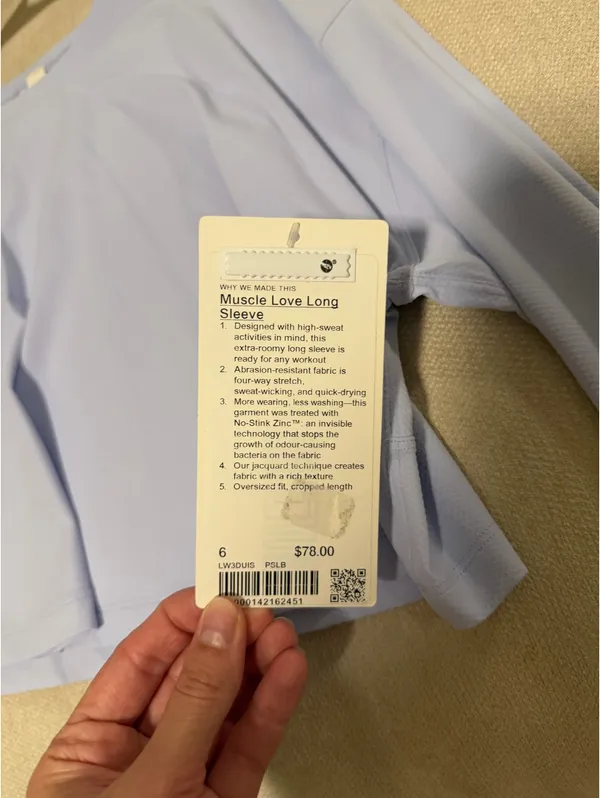 Muscle Love Long Sleeve Lululemon - Image 3